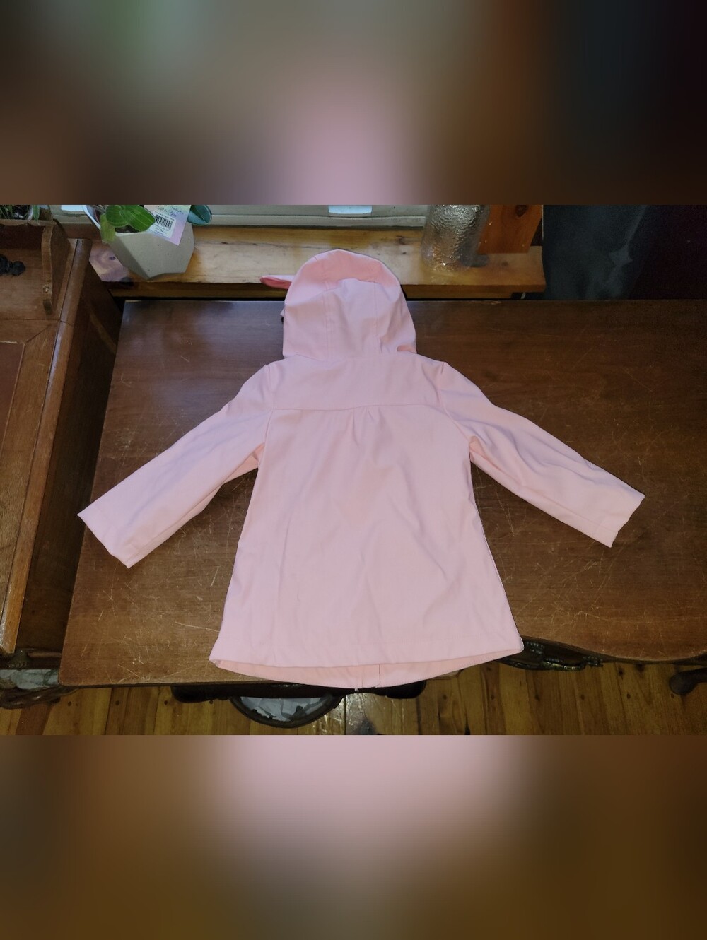 Cat & Jack 2T Rabbit Rain Jacket - Picture 2 of 9